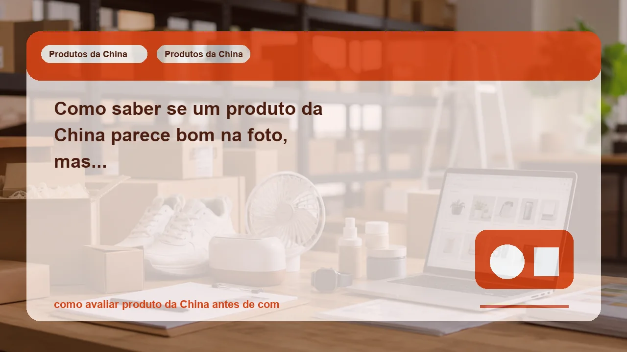 Como saber se um produto da China parece bom na foto, mas vai decepcionar no Brasil?